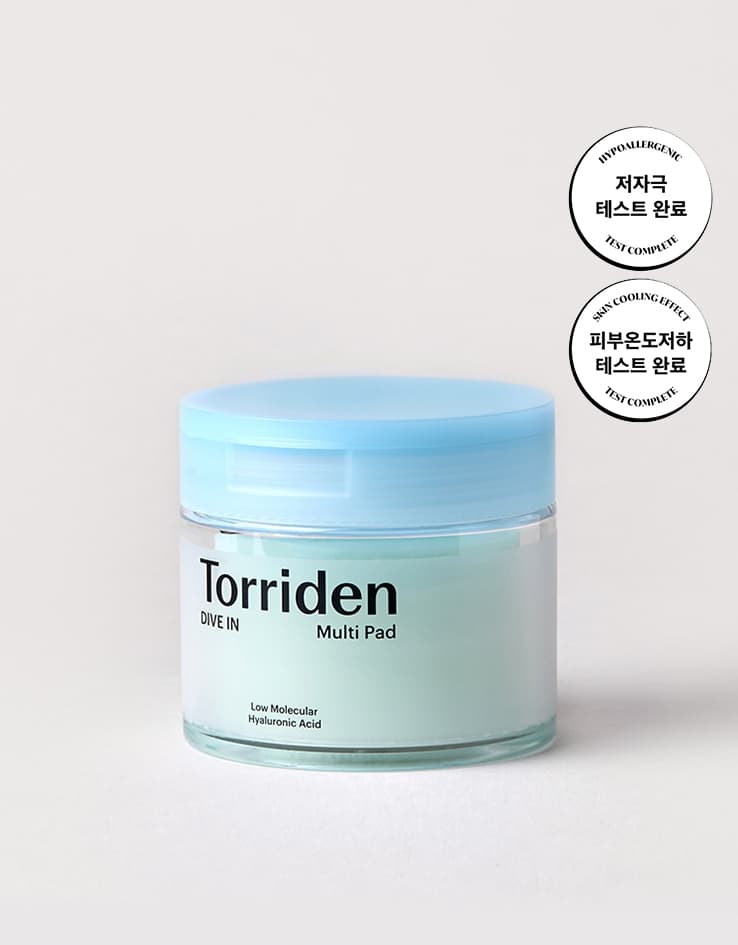 Torriden DIVE-IN 低分子透明質酸爽膚棉片