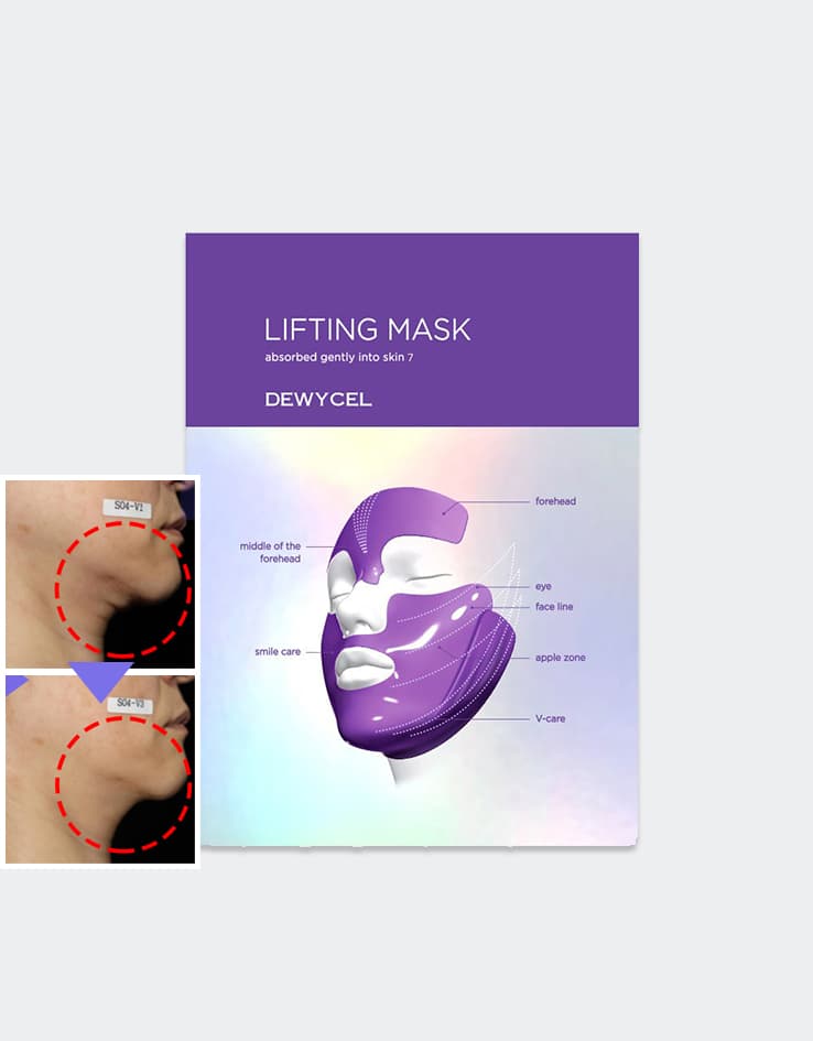 DEWYCEL 7 Lifting 果凍3D提拉緊緻減齡面膜