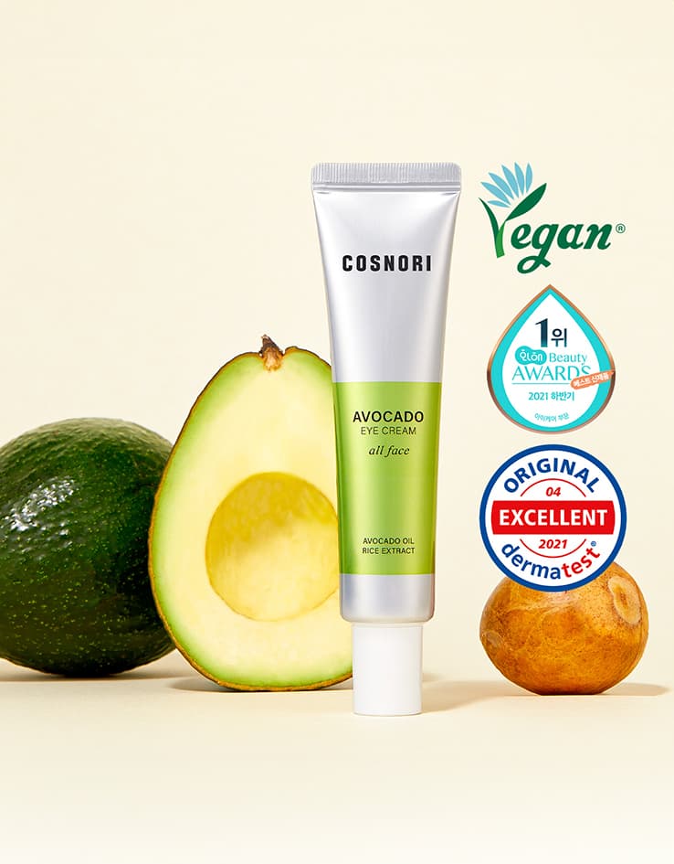Cosnori 有機牛油果油米萃純素眼霜
