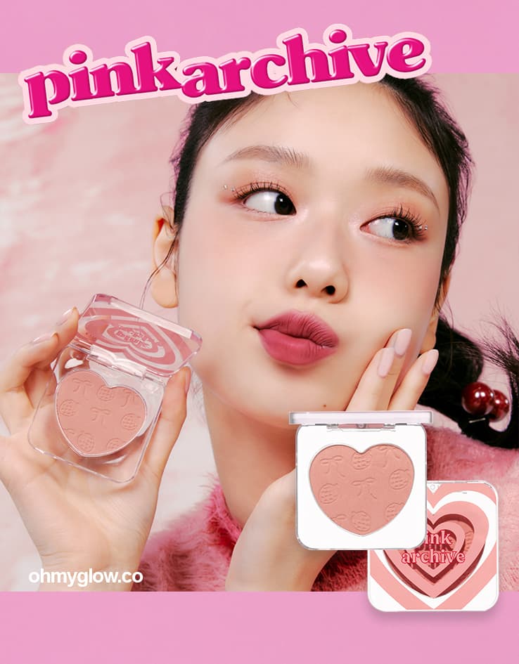 Etude House Heart Flutter 乾燥草莓心心胭脂