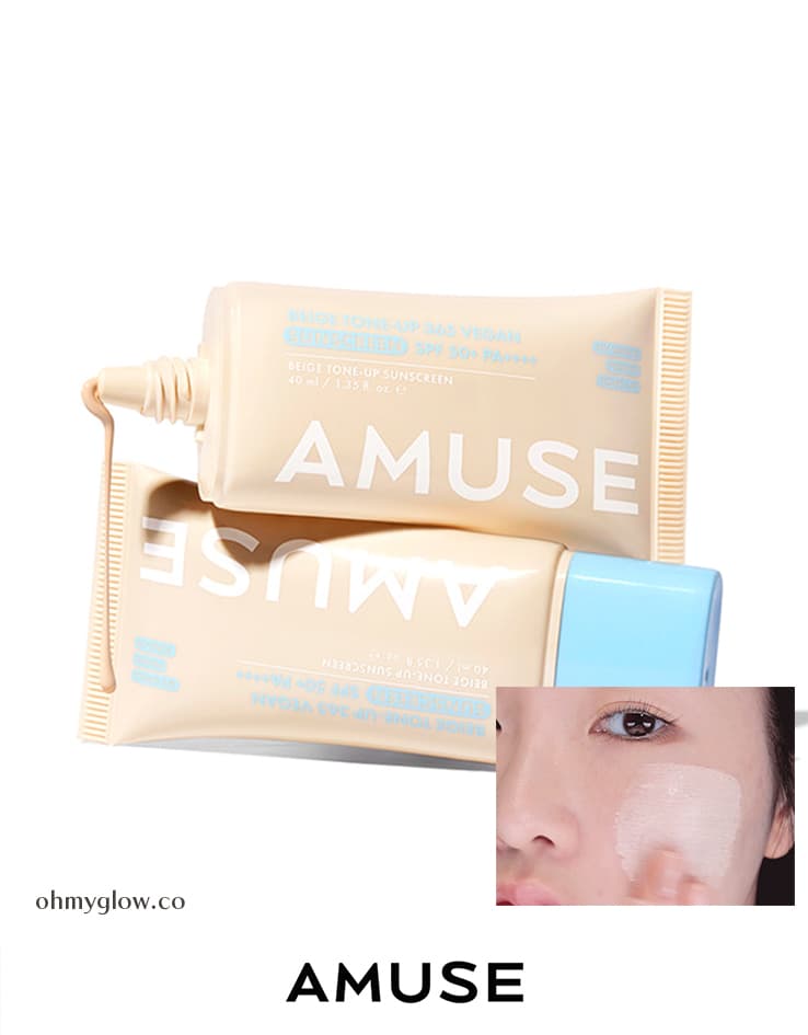 AMUSE Beige Tone Up 365天提亮純素有色防曬