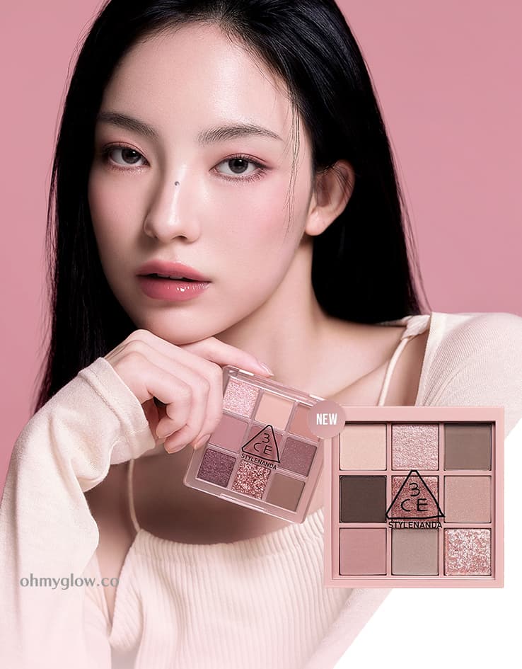3CE Multi Eye Color Knotted Pink 眼影盤