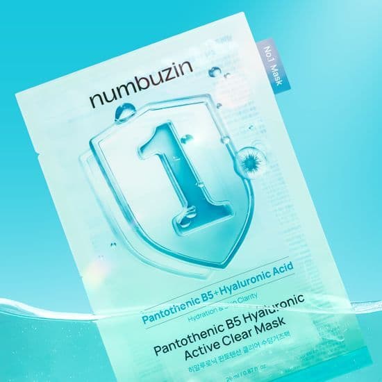 numbuzin No.1 泛酸維B5透明質酸保濕面膜