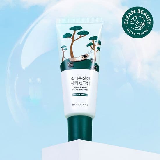 Round Lab 松樹積雪草控油特效舒緩防曬